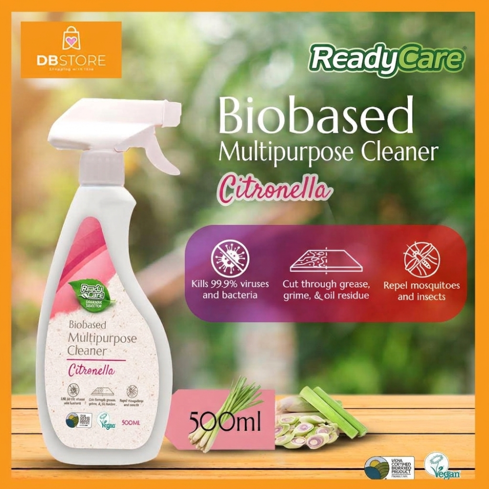 Readycare Signature Selection Bio-based Multipurpose Cleaner – Citronella (500ml Spray)