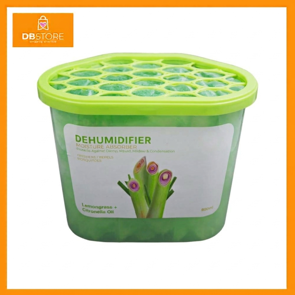 Readycare Moisture Absorber 800ml Dehumidifier - Lemongrass + Citronella Oil