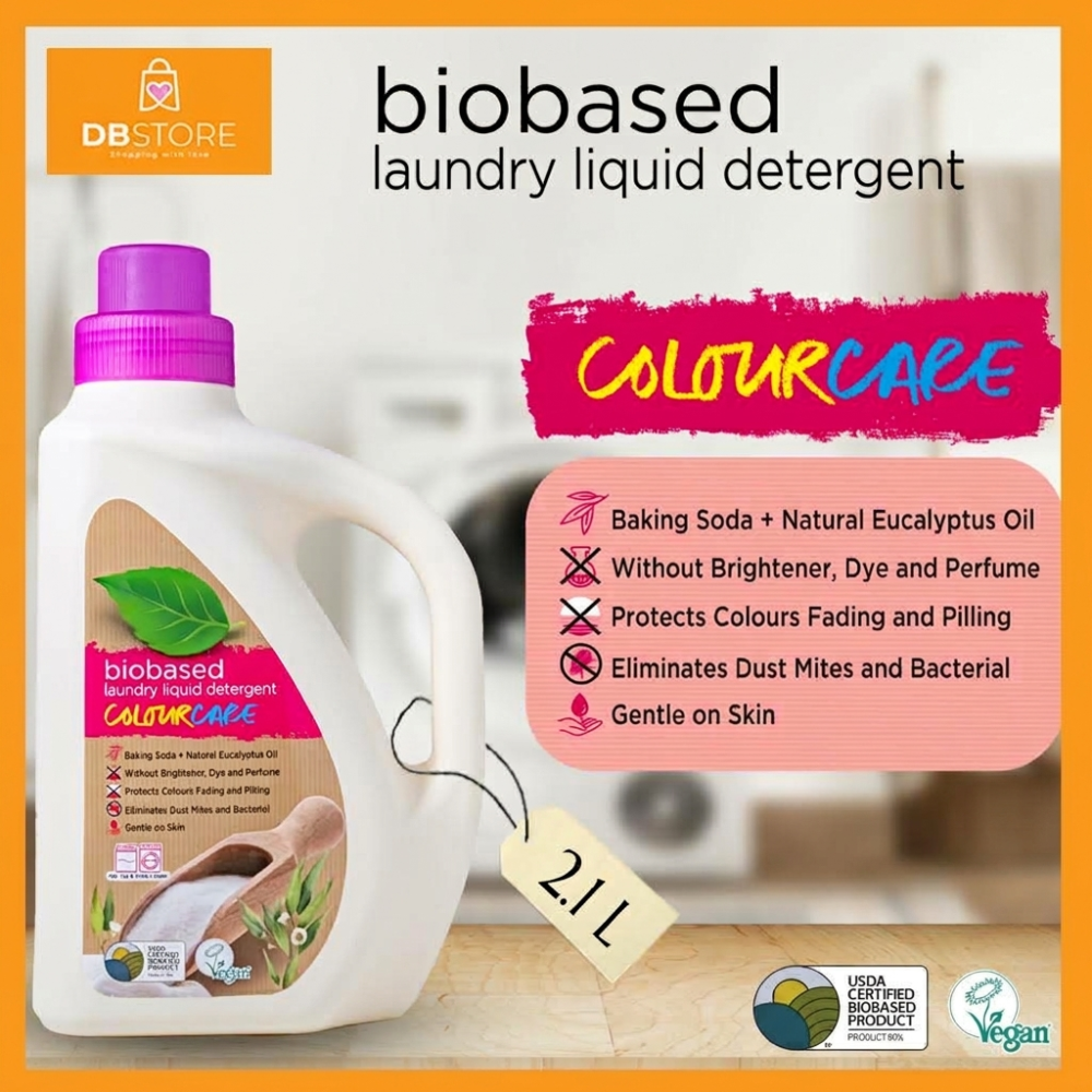 Readycare Signature Selection Bio-based Baking Soda Laundry Liquid Detergent – Colour Care